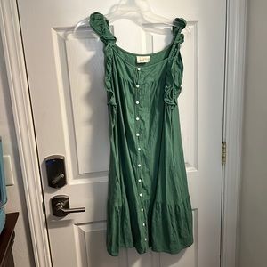 Green dress